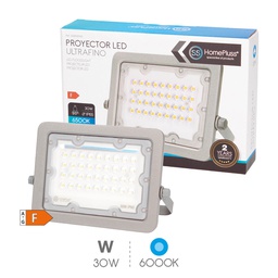 [202600053] Proyector aluminio horizontal LED 30W 6500K IP65 Gris