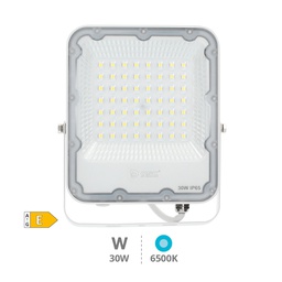 [202600066] Aluminum LED floodlight 30W 6500K IP65 White