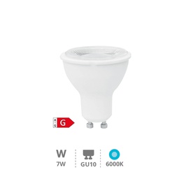 [200621040] Lámpara LED dicroica 38º 7W GU10 6000K