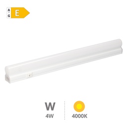 [203800033] Regleta T5 LED Belo 310mm 4W 4000K