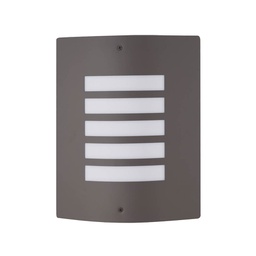 [200200006] Aplique pared Sibe con rejilla E27 Máx. 60W Gris antracita