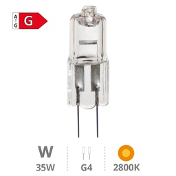 [205205001] Lámpara halógena Bi-pin 35W G4 12V