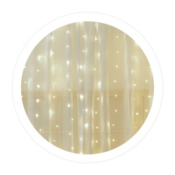 [204605003] Rideau LED lumineux 2x1 M Lumière froide