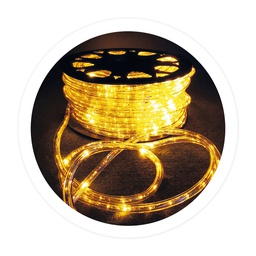 [204610003] Rolo 48 m tubo LED flexível Amarelo