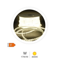 [204030027] LED strip 50M roll AC current 17W/M dimmable 4000K 230V IP65