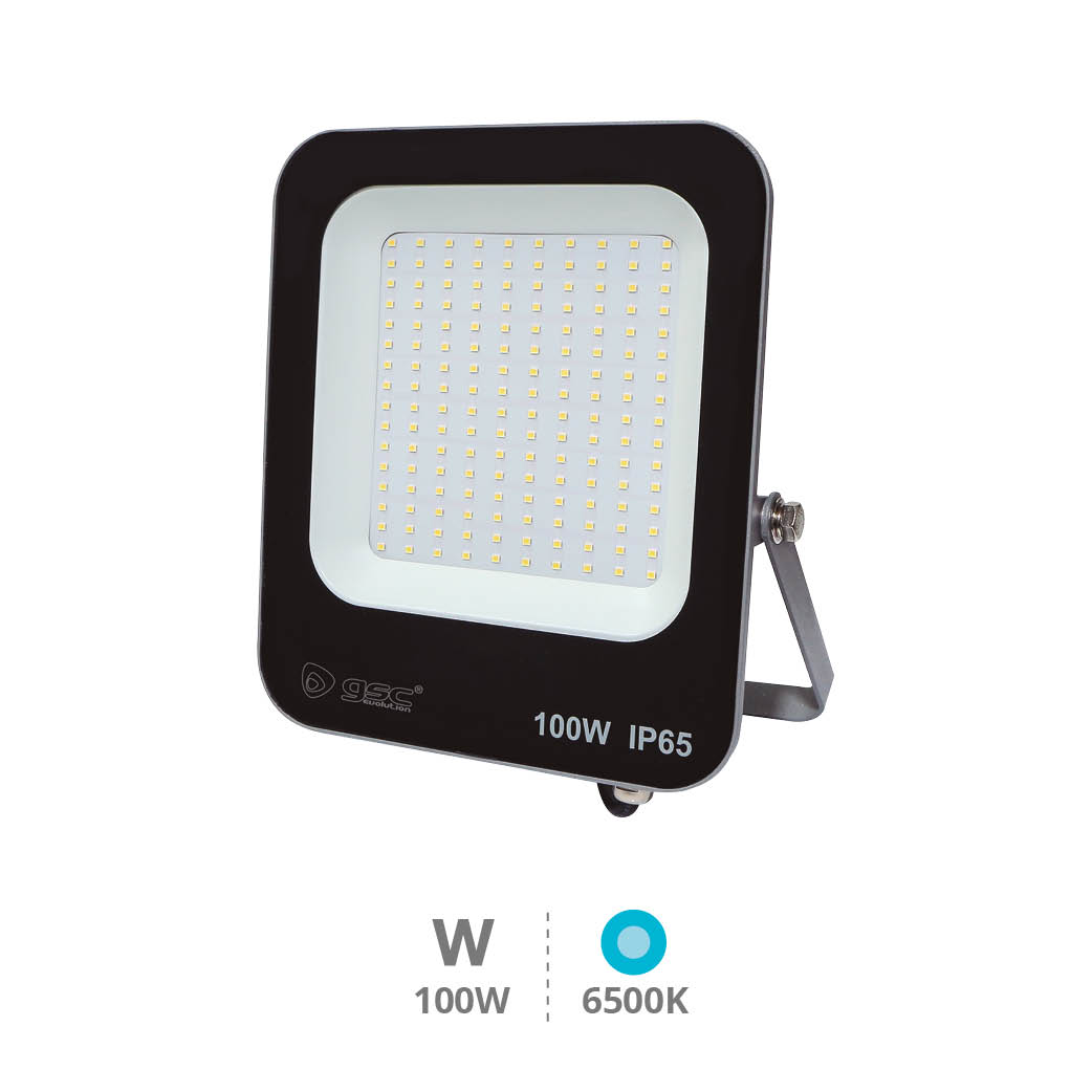Projetor LED Série Tandur 100 W 6500 K IP65 Negro