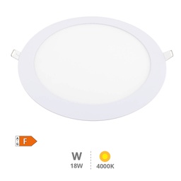 [201000074] Downlight encastrável LED redonda 18 W 4000 K Branco – Libertina