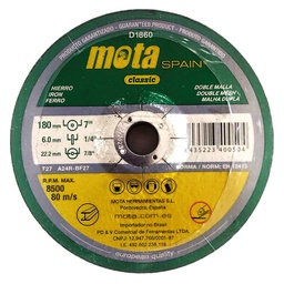 [502002004] Pack of 5 grinding discs 180x6x22.23mm
