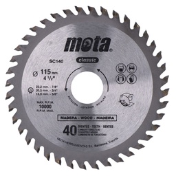 [502002014] Circular saw with widia 115mm 40 teeth