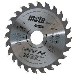 [502002015] Circular saw with widia 115mm 24 teeth