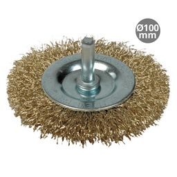[502003006] Circular wire brush with 100mm spike