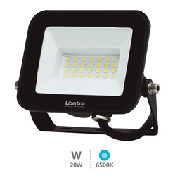 [202600103] LED floodlight 20W IP65 6500K Libertina Black