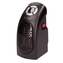 [301000010] Bardei mini fan heater without cable Max. 400W Black