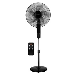 [300000020] Stand Fan 43cm Ø 30W with remote DC motor - Black