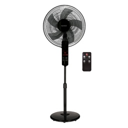 [300000020] Ventilador de pie con mando y temporizador 43cm 30W motor DC Negro