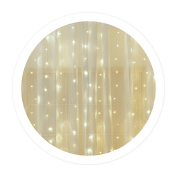 [204605019] 5X1M LED curtain Cool White