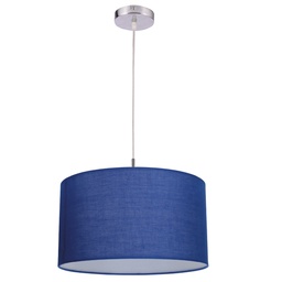 [204400031] Lámpara de techo colgante Serie Kaliab E27 Ø360mm Azul