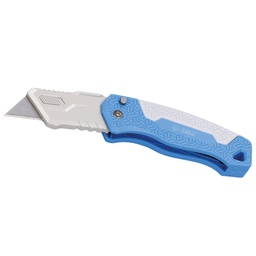[502030012] Folding knife-type safety cutter with 2 spare blades
