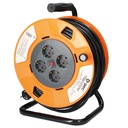 Enroule-câble professionnel 4 P (3x1,5mm) 15 M