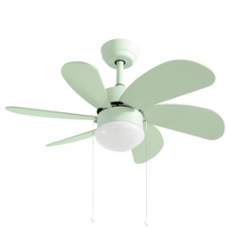[300005078] 32' DC ceiling fan 2XE27 lampholder Green