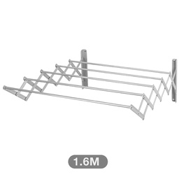 [402020010] Tendedero extensible pared Bisalla 160cm con 5 barras de tendido