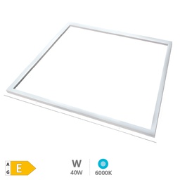 [203400028] LED recessed frame panel 40W 6000K 60x60cms. White 