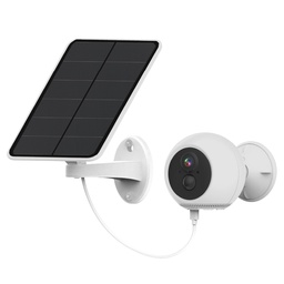 [405025003] Neale Caméra solaire extérieure intelligente à connexion Wi-Fi 1080P-2MP