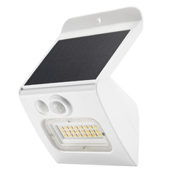 [200210027] Egoda Solar LED Bulkhead 3W with movement and night sensor CCT IP65 White