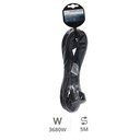 Extension cord Black (3x1.5mm) 5M wire