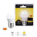 G45 LED bulb 6W E27 4200K 12pcs/box