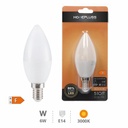 C37 LED bulb 6W E14 3000K 12pcs/box