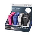 9LEDs aluminum flashlight - 12pcs display box