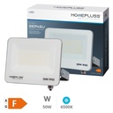 Sepasu aluminum LED floodlight 50W 6500K IP65 Grey