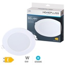 Belabo round recessed downlight 6W 6500K White