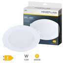Belabo round recessed downlight 12W 4000K White