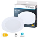 Belabo round recessed downlight 12W 6500K White