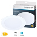 Belabo round recessed downlight 18W 6500K White