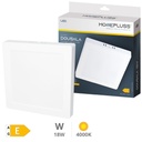 Dousala squared Surface downlight 18W 4000K White