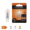 LED bulb 1.5W G4 3000K 12V - 6u retractable