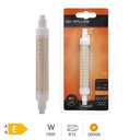 Linear LED bulb 118mm 10W R7s 3000K - 6u retractable