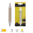 Linear LED bulb 118mm 10W R7s 4200K - 6u retractable