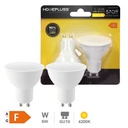 2 x pack LED lamp 6W GU10 4200K 10pcs box