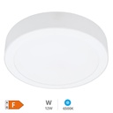 Downlight de surface LED rond Bogur 18W 6500K Blanc
