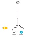 LED floodlight with tripod 1x50W 6500K IP65