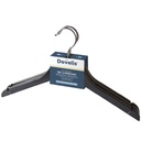 Set de 3 perchas madera Negro