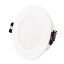 Aro redondo empotrable Mirtur GU10 IP56 Blanco  