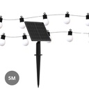 Solar decorative garland kit Kalaval 5M 10 lights 2300K IP65