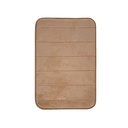 Alfombra de baño de espuma 40x60cm Beige