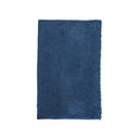 Alfombra de baño de chenilla 60x40cm Azul