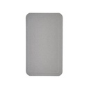 Alfombra de baño de diatomita 60x40cm Gris claro